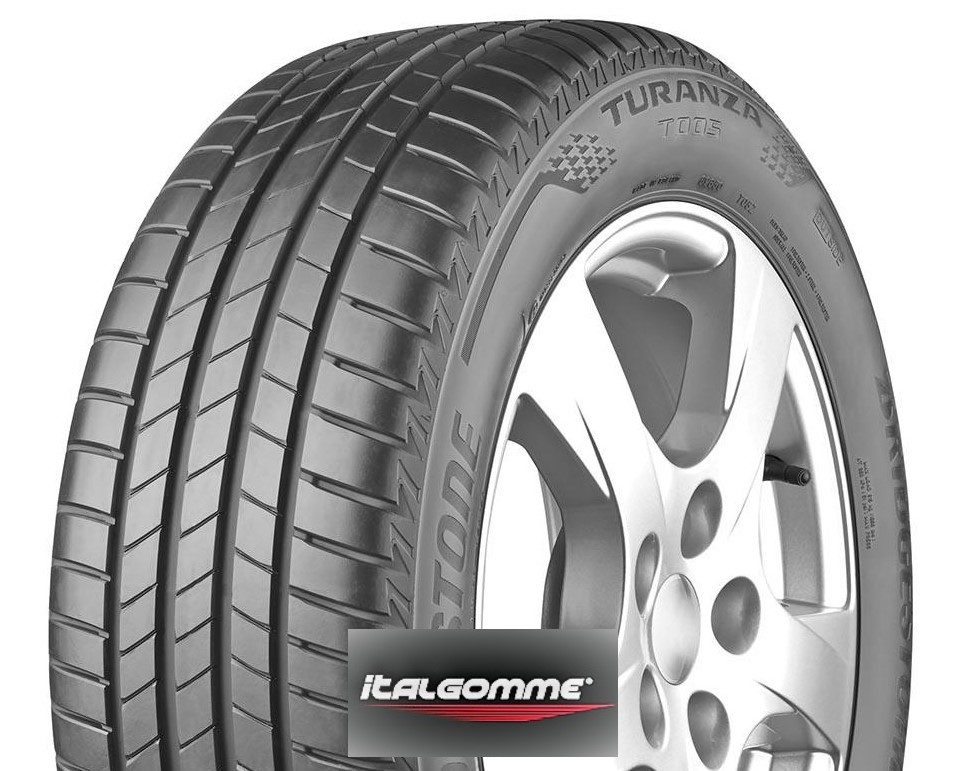 Pneumatico Bridgestone Turanza T005 225/45 R17 91W – Prestazioni Top Sul Bagnato, Basso Consumo, Per Auto E SUV